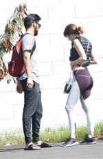 ANA DE ARMAS Out with Her Boyfriend in Los Angeles 03/29/2018
