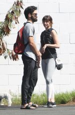 ANA DE ARMAS Out with Her Boyfriend in Los Angeles 03/29/2018