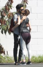 ANA DE ARMAS Out with Her Boyfriend in Los Angeles 03/29/2018
