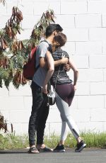 ANA DE ARMAS Out with Her Boyfriend in Los Angeles 03/29/2018
