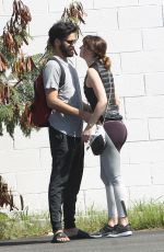 ANA DE ARMAS Out with Her Boyfriend in Los Angeles 03/29/2018