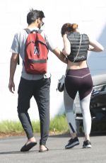 ANA DE ARMAS Out with Her Boyfriend in Los Angeles 03/29/2018