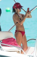 ANDREA CORR in Bikini at a Beach in Barbados 04/04/2018
