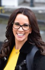 ANDREA MCLEAN at ITV Studio in London 04/06/2018
