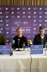ANGELIQUE KERBER at Mallorca Open Tennis Press Conference 04/10/2018