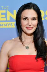 ANJA SAVCIC and LAURA MENNELL at Contenders Emmys Presented by Deadline Hollywood, Green Room in Los Angeles 04/15/2018