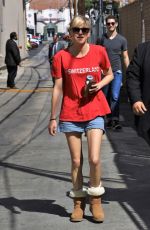 ANNA FARIS at Jimmy Kimmel Live in Los Angeles 04/11/2018