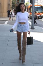 ANNA LITVA Shopping at Barneys New York in Beverly Hills 04/24/2018