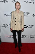 ANNASOPHIA ROBB at Bethany Hamilton Unstoppable Premiere at Tribeca Film Festival in New York 04/20/2018