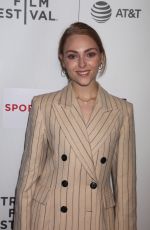 ANNASOPHIA ROBB at Bethany Hamilton Unstoppable Premiere at Tribeca Film Festival in New York 04/20/2018