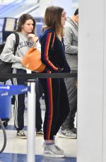 ANNE HATHAWAY at Los Angeles International Airport 04/24/2018