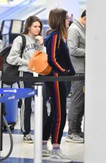 ANNE HATHAWAY at Los Angeles International Airport 04/24/2018