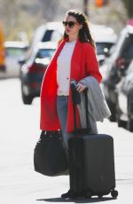 ANNE HATHAWAY Out and About in New York 04/22/2018