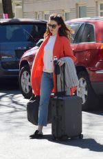 ANNE HATHAWAY Out and About in New York 04/22/2018