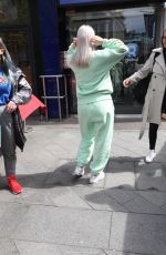 ANNE MARIE in Sweatsuit Out in London 04/25/2018