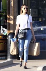 APRIL LOVE GEARY in Jeans Out Shopping in Malibu 04/18/2018