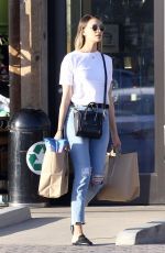 APRIL LOVE GEARY in Jeans Out Shopping in Malibu 04/18/2018