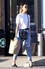 APRIL LOVE GEARY in Jeans Out Shopping in Malibu 04/18/2018