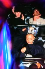 ARIANA GRANDE Out with Friends at Disneyland in Anaheim 04/08/2018