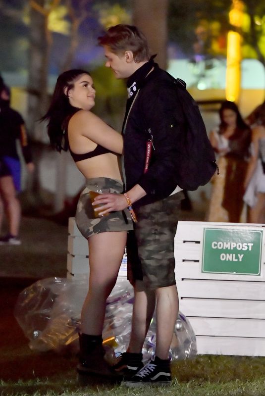 ARIEL WINTER and Levi Meaden at Neon Carnival at Coachella Festival 04/15/2018