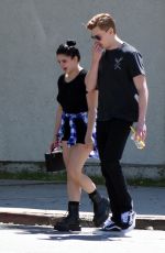 ARIEL WINTER and Levi Meaden Out in Los Angeles 04/26/2018