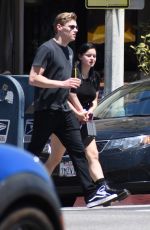 ARIEL WINTER and Levi Meaden Out in Los Angeles 04/26/2018