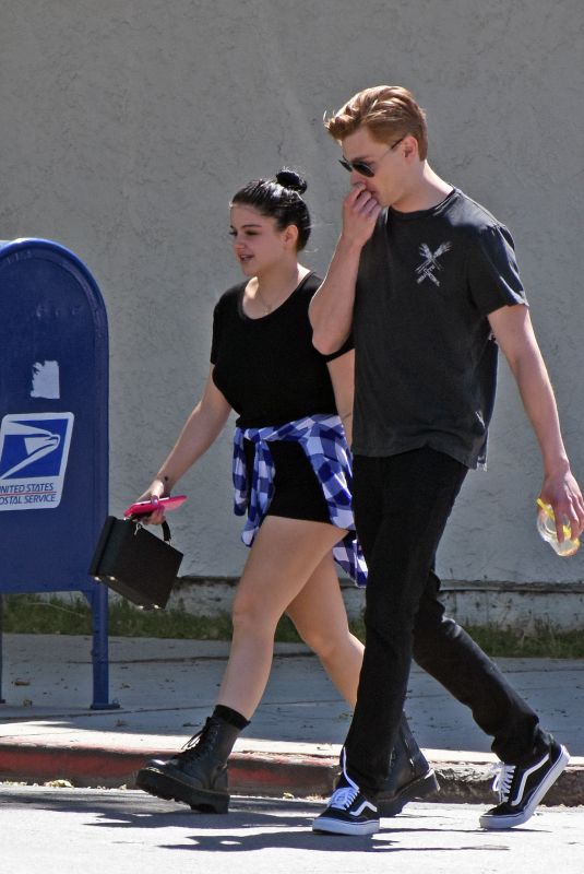 ARIEL WINTER and Levi Meaden Out in Los Angeles 04/26/2018