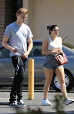 ARIEL WINTER and Levi Meaden Renew Their Driver Licenses in Los Angeles 04/25/2018