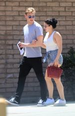 ARIEL WINTER and Levi Meaden Renew Their Driver Licenses in Los Angeles 04/25/2018