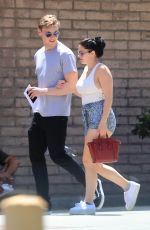 ARIEL WINTER and Levi Meaden Renew Their Driver Licenses in Los Angeles 04/25/2018