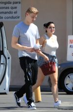 ARIEL WINTER and Levi Meaden Renew Their Driver Licenses in Los Angeles 04/25/2018