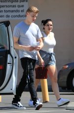 ARIEL WINTER and Levi Meaden Renew Their Driver Licenses in Los Angeles 04/25/2018