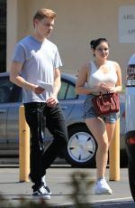 ARIEL WINTER and Levi Meaden Renew Their Driver Licenses in Los Angeles 04/25/2018