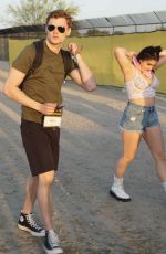 ARIEL WINTER and Levi Meadenat Coachella Valley Music and Arts Festival in Palm Springs 04/14/2018