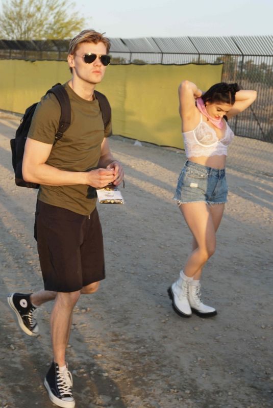 ARIEL WINTER and Levi Meadenat Coachella Valley Music and Arts Festival in Palm Springs 04/14/2018