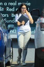 ARIEL WINTER Leaves a Studio in Los Angeles 04/02/2018