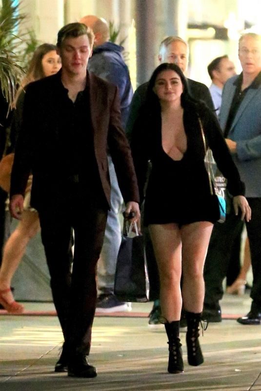 ARIEL WINTER Leaves Mastro’s in Beverly Hills 04/17/2018