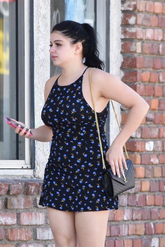 ARIEL WINTER Out and About in Studio City 04/17/2018