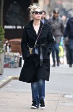 ASHLEY BENSON Out and About in New York 04/12/2018