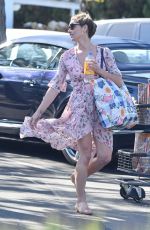 ASHLEY GREENE Shopping at Bristol Farms in Los Angeles 04/16/2018