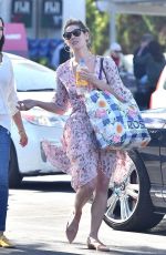 ASHLEY GREENE Shopping at Bristol Farms in Los Angeles 04/16/2018