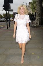 ASHLEY JAMES Arrives at Global Gift Nelson Mandela Centenary Dinner in London 04/24/2018