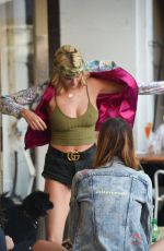ASHLEY JAMES Out and About in London 04/23/2018