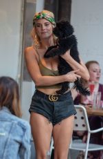 ASHLEY JAMES Out and About in London 04/23/2018