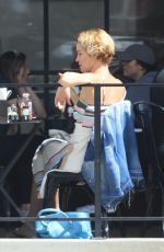 ASHLEY SCOTT Out for Lunch in Los Angeles 04/06/2018