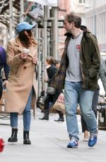 AUBREY PLAZA Out in New York 04/19/2018