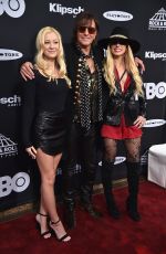 AVA SAMBORA at 33rd Annual Rock & Roll Hall of Fame Induction Ceremony in Cleveland 04/14/2018