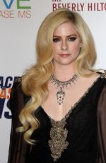 AVRIL LAVIGNE at Race to Erase MS Gala 2018 in Los Angeles 04/20/2018