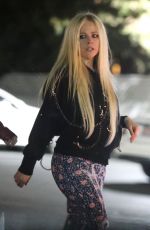 AVRIL LAVIGNE Out Shopping in Los Angeles 04/18/2018