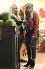 AVRIL LAVIGNE Out Shopping in Los Angeles 04/18/2018